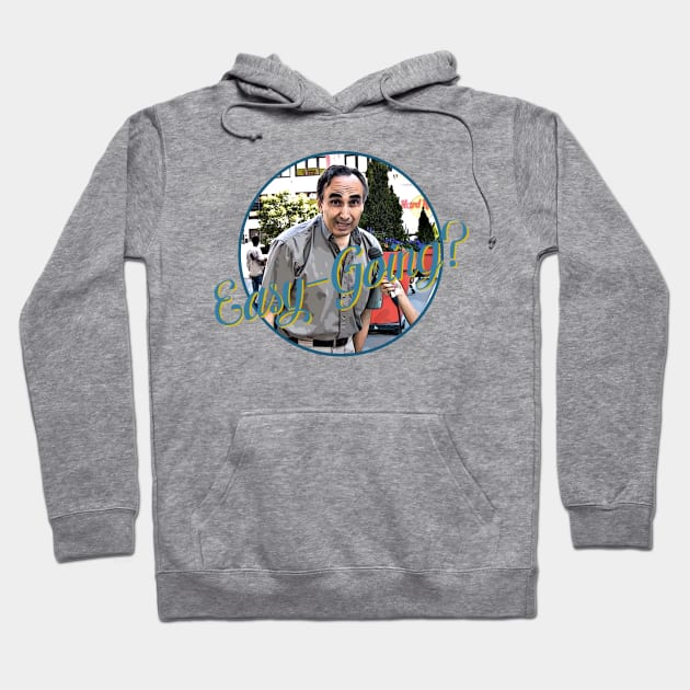 Steve Spiros - Easy-Going? Hoodie by whatsupnerds